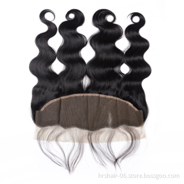 Unprocessed Mink Virin Brazilian Hair Bundles With Hd Lace Frontals Ear To Ear Lace Frontal Closure